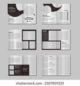 Product catalog design or 12 pages catalogue template design