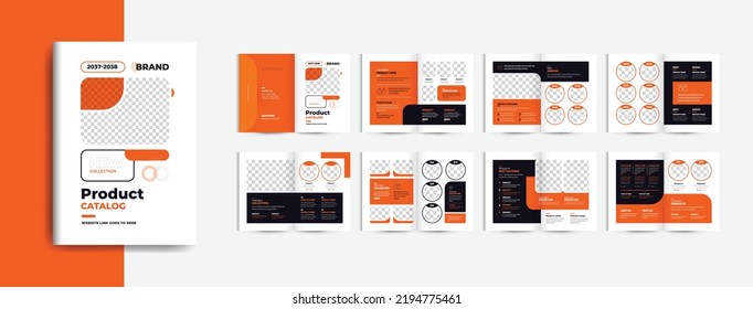 Product Catalog Or Furniture Product Catalogue Design Template Multi Pages Theme