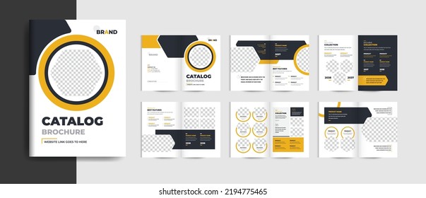 Product Catalog or Furniture product Catalogue Design template multi pages theme