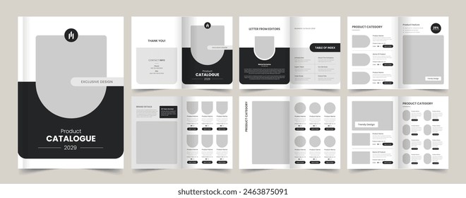 Product Catalog Layout, Fashion and Multipurpose Portfolio, Catalogue Template, Furniture Product Catalog