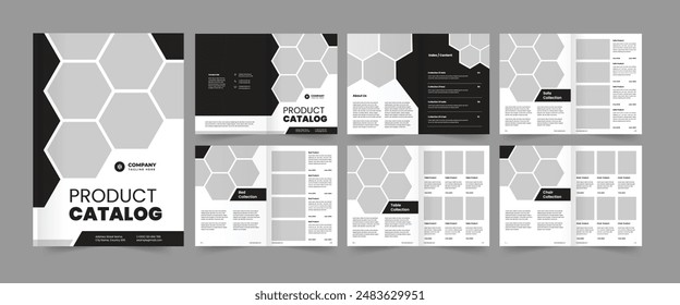 product catalog layout modern product catalogue design