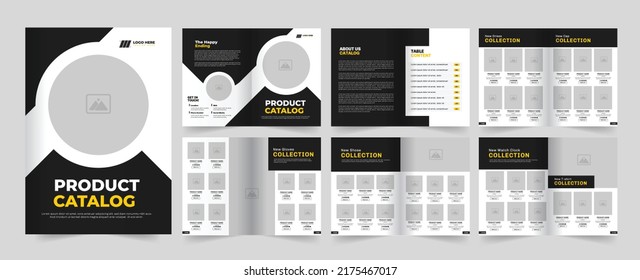 product catalog template design and catalogue design