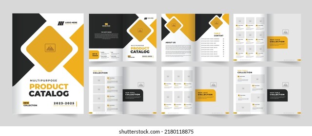 Product Catalogue Template Layout Design