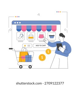 Product Categories Vector Illustration EPS 10 File