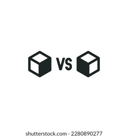 Product competition icon isolated on white background