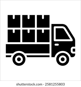 Product Delivery Icon Element For Design