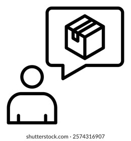 Product Demand Icon Element For Design