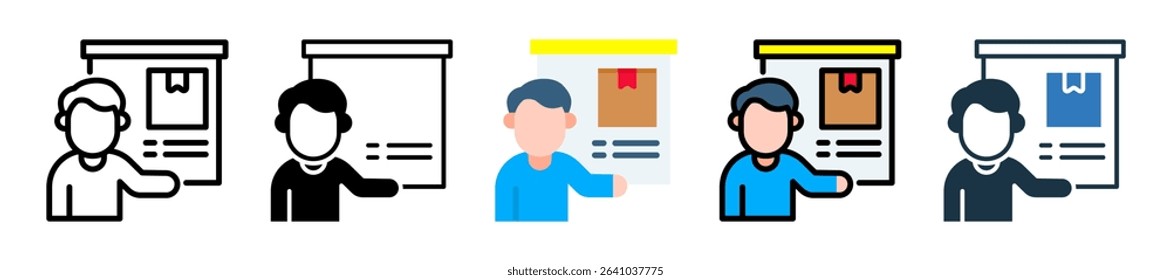 Product Demo Icon Multiple Style