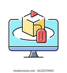 product demonstration technical sales engineer color icon vector. product demonstration technical sales engineer sign. isolated symbol illustration