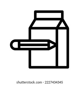 product design line icon illustration vector graphic