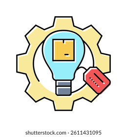 product development business process color icon vector. product development business process sign. isolated symbol illustration