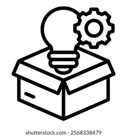 Product Development Icon Element For Design