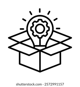 Product Development Icon Element For Design