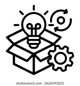 Product Development Icon Element For Design
