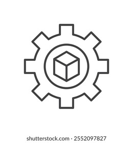 Product development icon. line style vector icon.