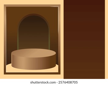 product display, clean product stand, showcase design