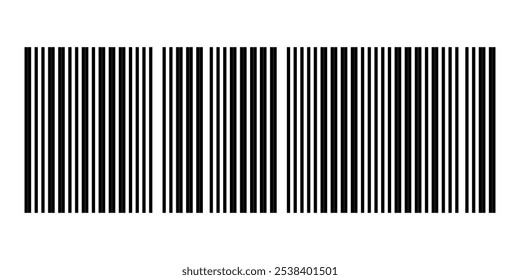 Product distribution barcode vetor icon