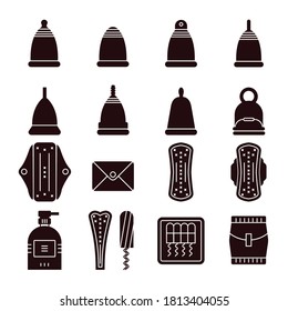 product, female, hygiene, woman, menstruation, menstrual, cup, period, protection, illustration, sanitary, care, feminine, health, girl, vector, monthly, object, healthcare, design, napkin, pad, tampo