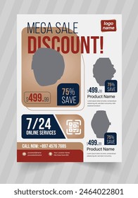 Producto Flyer Diseño Plantilla Anuncios