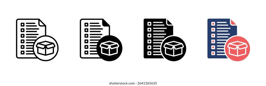 Product Grid icon sheet multiple style collection