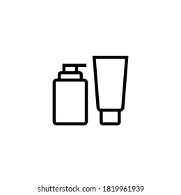 Product Icon  in black line style icon, style isolated on white background