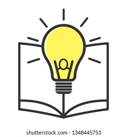 product icon knowledge isolated on white background. vector design illustration .