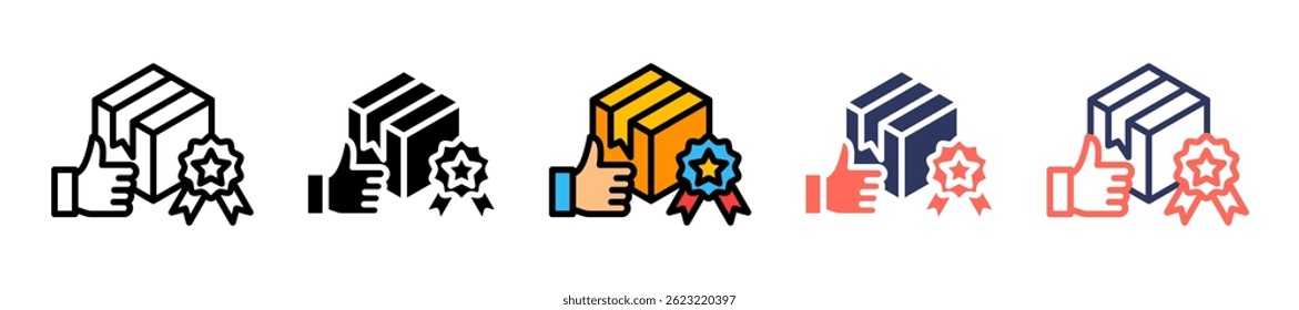 Product Icon Multiple Vector Illustration