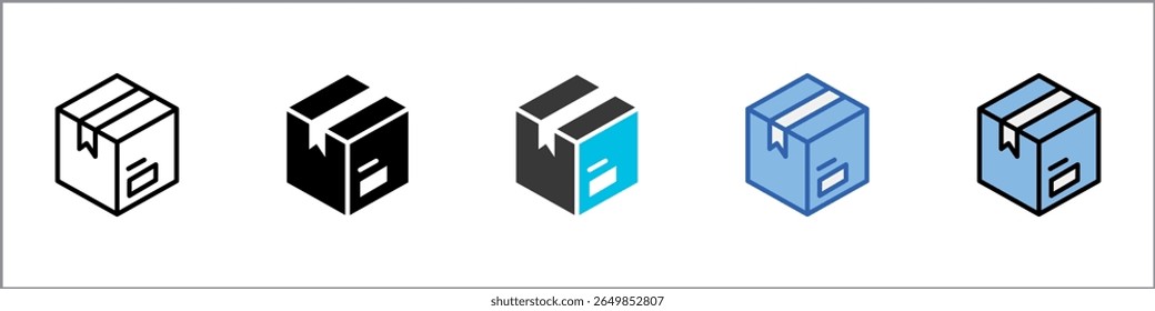 Produktsymbolpaket - Multistyle-Illustration