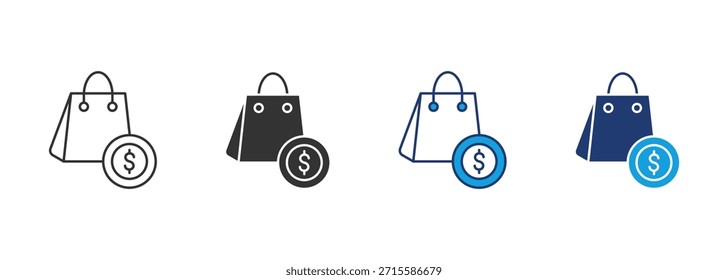 Conjunto de iconos de Producto Colección de estilo múltiple