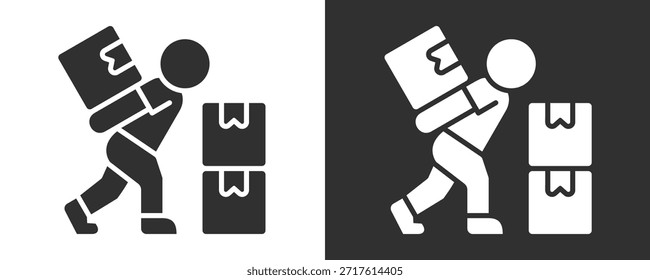 Conjunto De Iconos De Producto Colección De Vector Aislado En Blanco Y Negro
