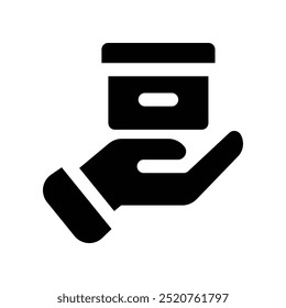 ícone do produto. ícone de glifos vetoriais para o design de seu site, celular, apresentação e logotipo.
