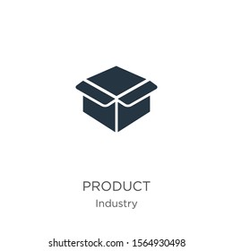 Product icon vector. Trendy flat product icon from industry collection isolated on white background. Vector illustration can be used for web and mobile graphic design, logo, eps10