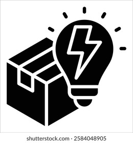 Product Innovation Icon Element For Design