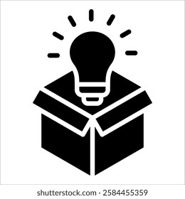 Product Innovation Icon Element For Design