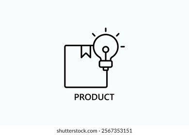 Product Isolated Vector, Icon Or Logo Sign Symbol Illustration