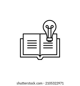 Product knowledge line icon. Education process sign. Quality design element. Classic style. Editable stroke. Vector.