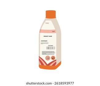 Product  with Label fore Farm Animals in Medicine Bottles.
