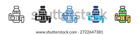 Product Label Icon Set Multiple Style Collection