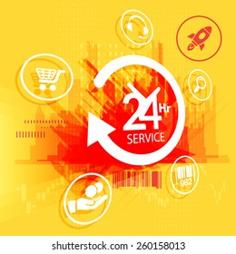 Product Launch Abstract - Illustration
