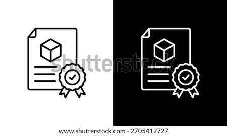 Product Liability White Icon Set Design