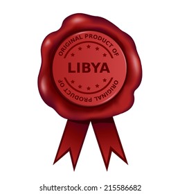 Product Of Libya Wax Seal