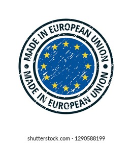 Product Made in European Union illustration