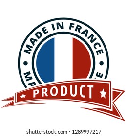 Product Made in France button illustration