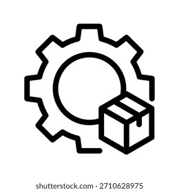 Product Management from Artifical Intelligence set icon vector