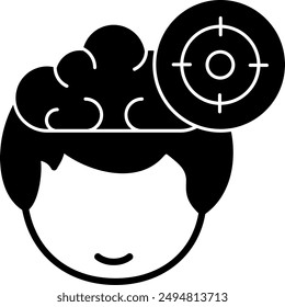 Product Management Glyph Vector Icon Design
