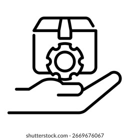 Elemento De Icono De Gestión De Productos Para Diseño