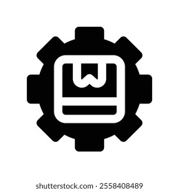 product management icon. vector glyph icon for your website, mobile, presentation, and logo design.