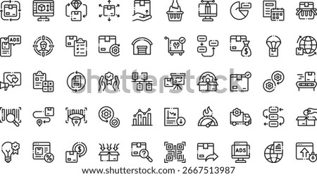 Product management icons High-Quality Vector Icons Collection with Editable Stroke. Ideal for Professional and Creative Projects