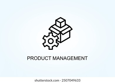 Product Management Vector Or Logo Sign Symbol Illustration