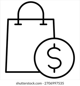 Product Outline Icon Illustration Vector